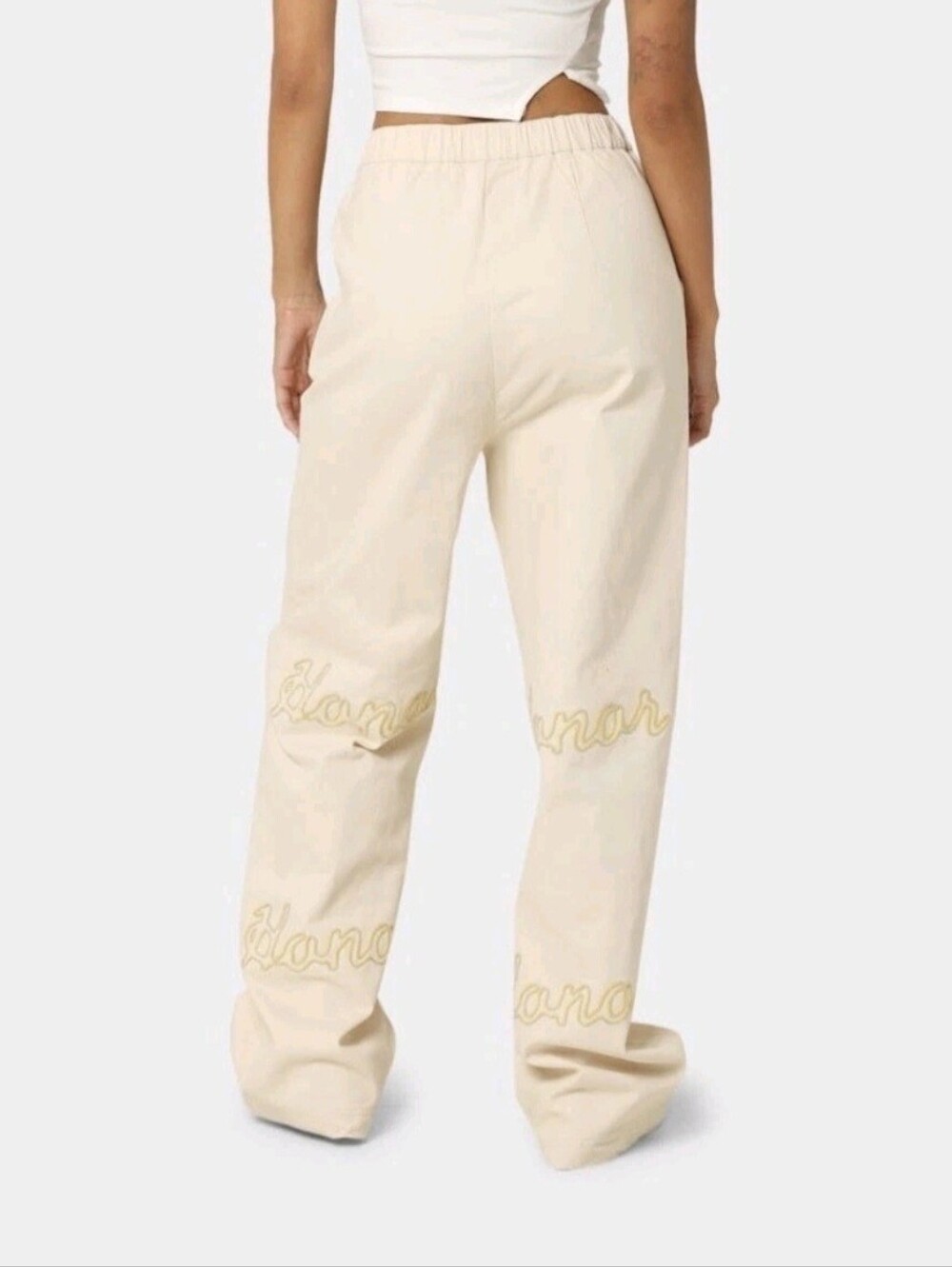 Honor The Gift Embroidered Hollywood Wide Leg Pants - Picture 3 of 13